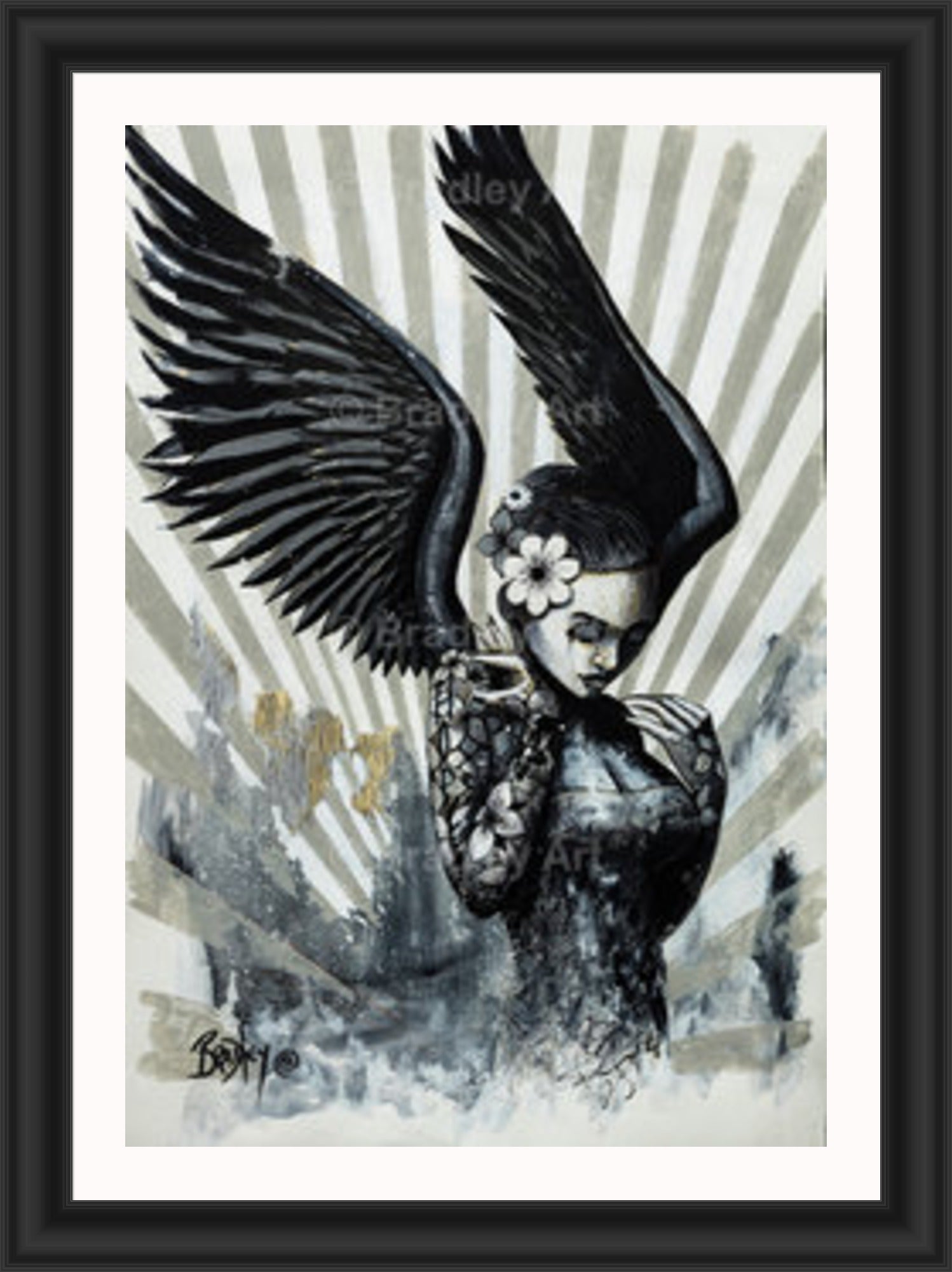"My Angel II" HE Canvas