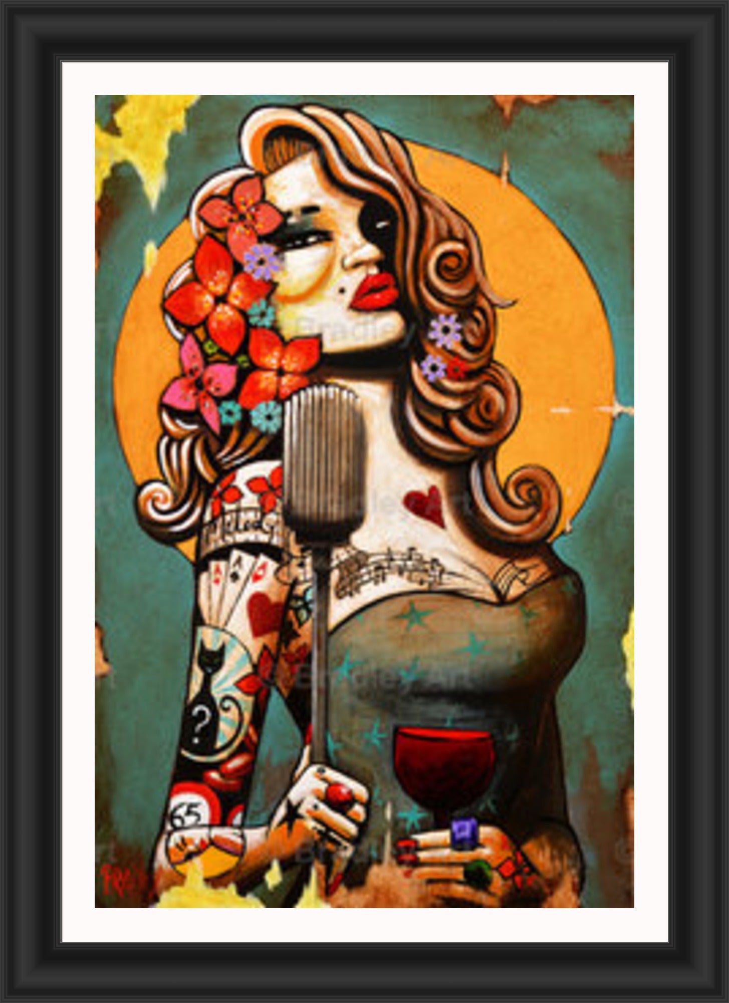 "Melody" Canvas