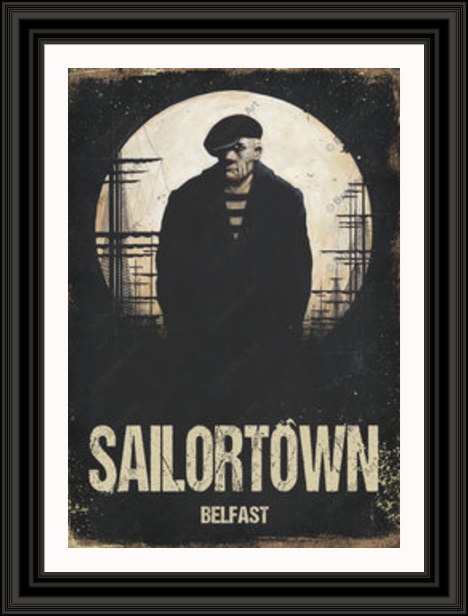 "Sailortown Belfast" Canvas