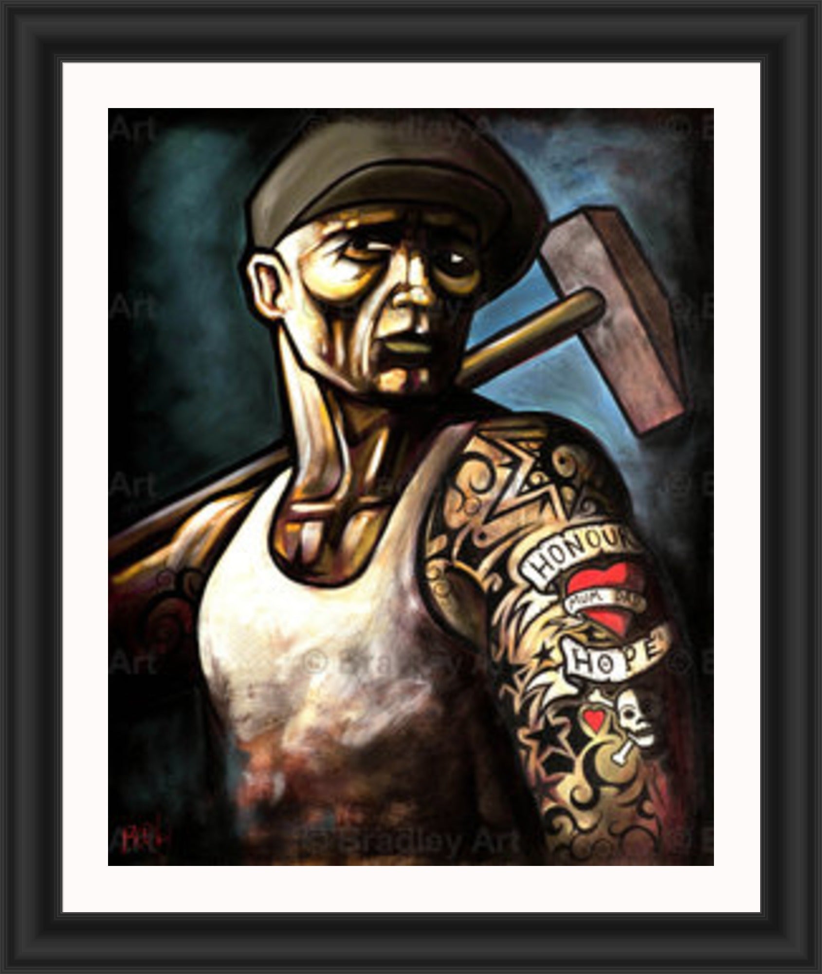 "Honour and Hope" Canvas