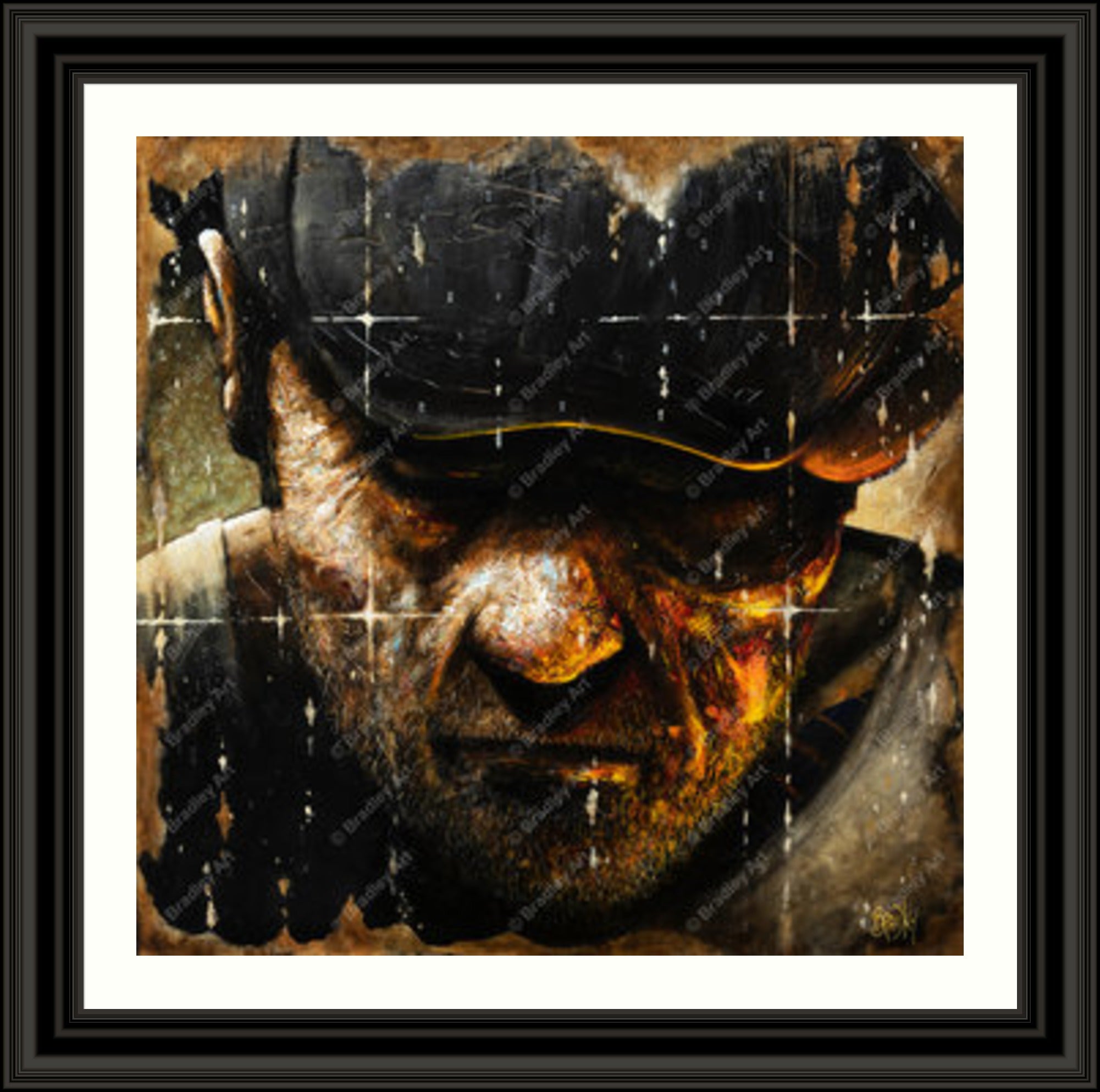 "Fireside" Canvas
