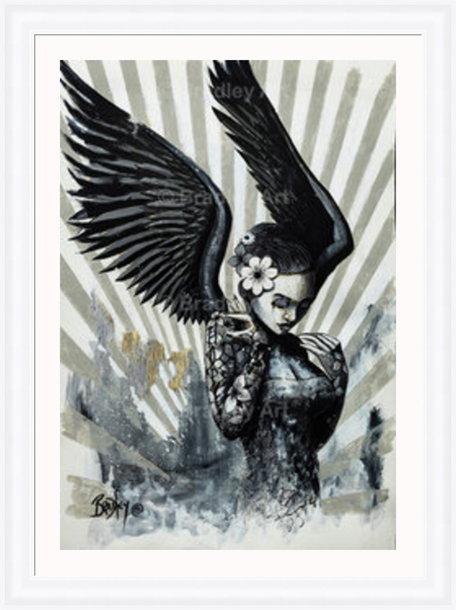 "My Angel II" HE Canvas