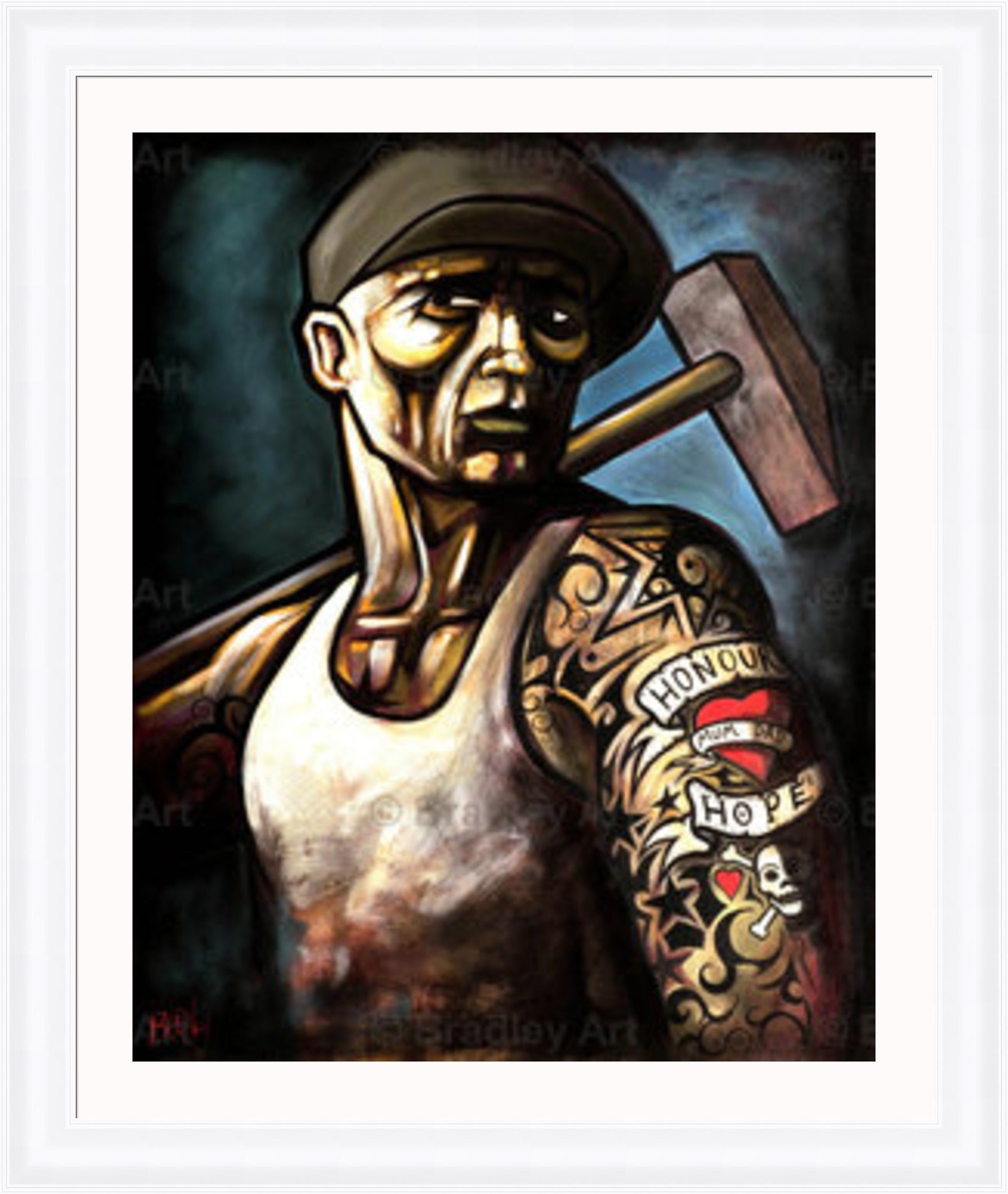 "Honour and Hope" Canvas