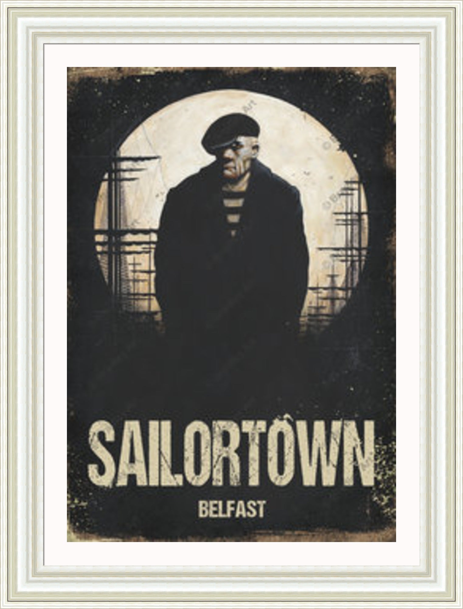 "Sailortown Belfast" HE Canvas