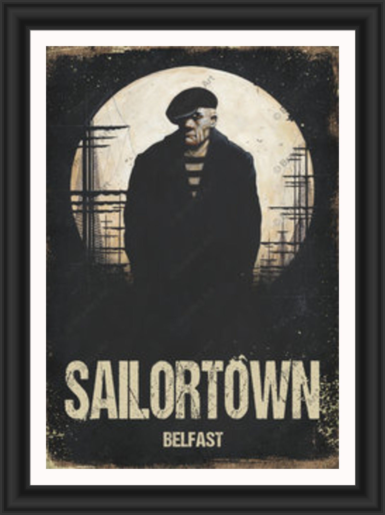 "Sailortown Belfast" HE Canvas