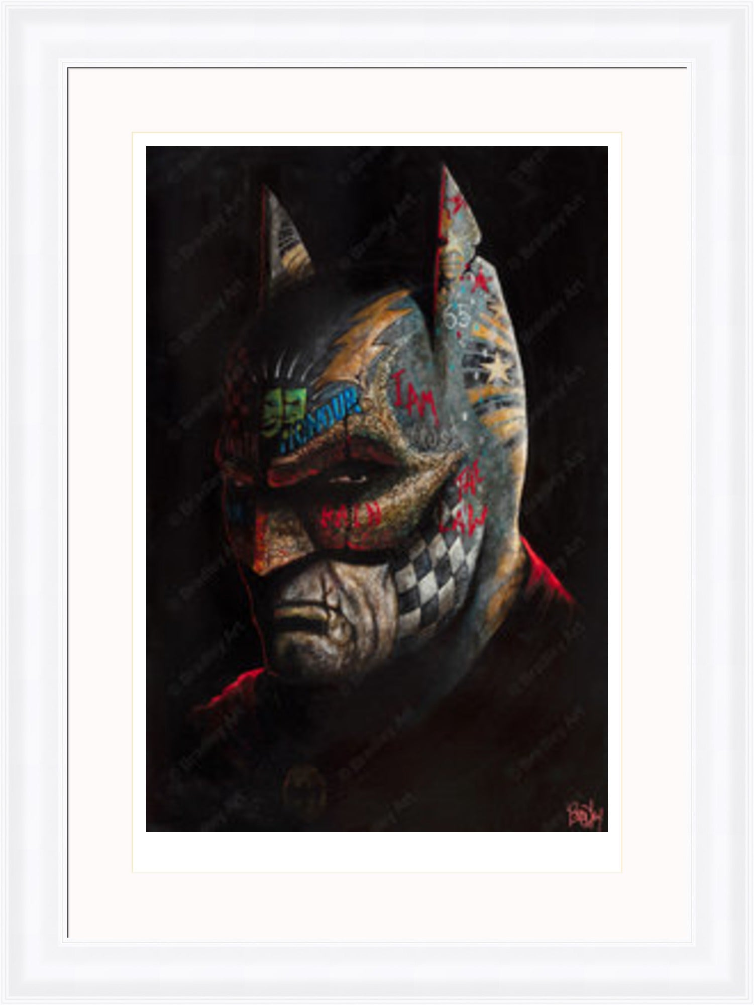 "I Am The Law" Print