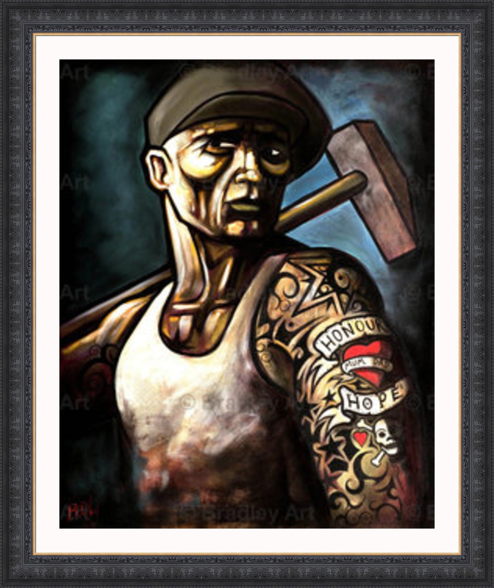 "Honour and Hope" Canvas