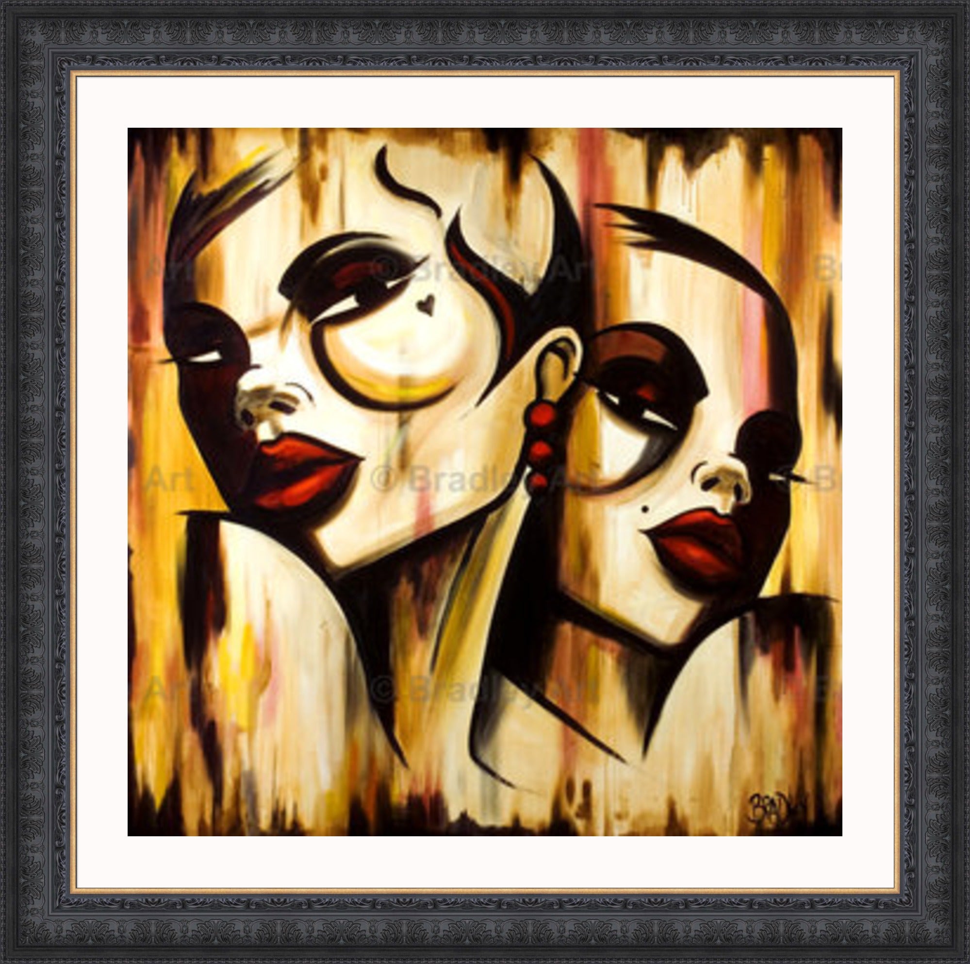 "Girls Parisienne" Canvas