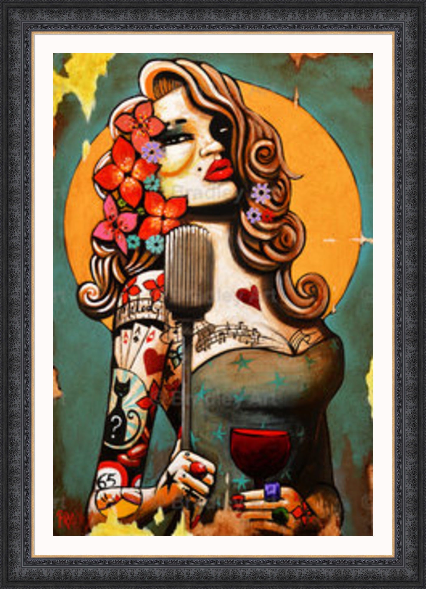 "Melody" Canvas