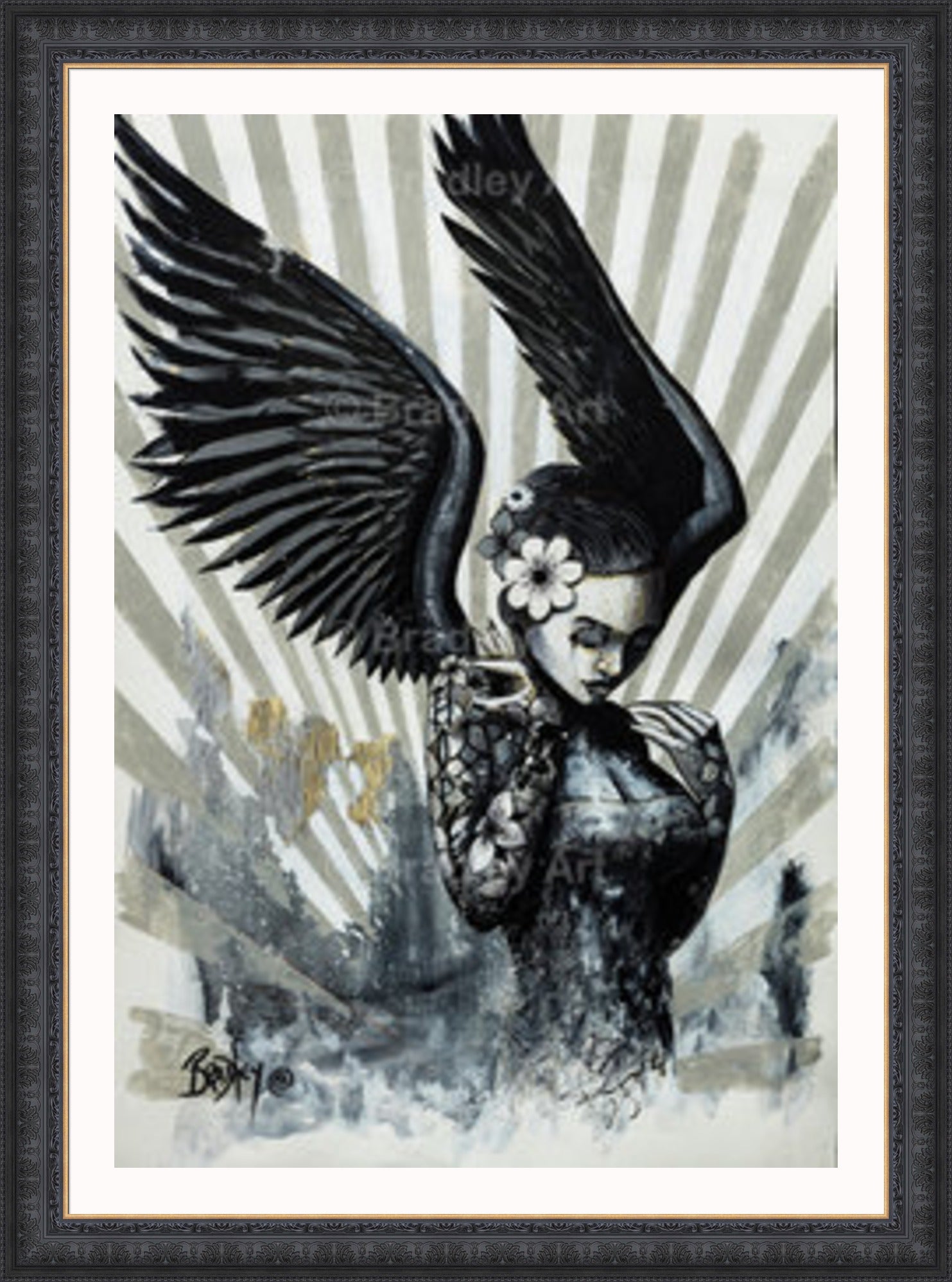 "My Angel II" HE Canvas