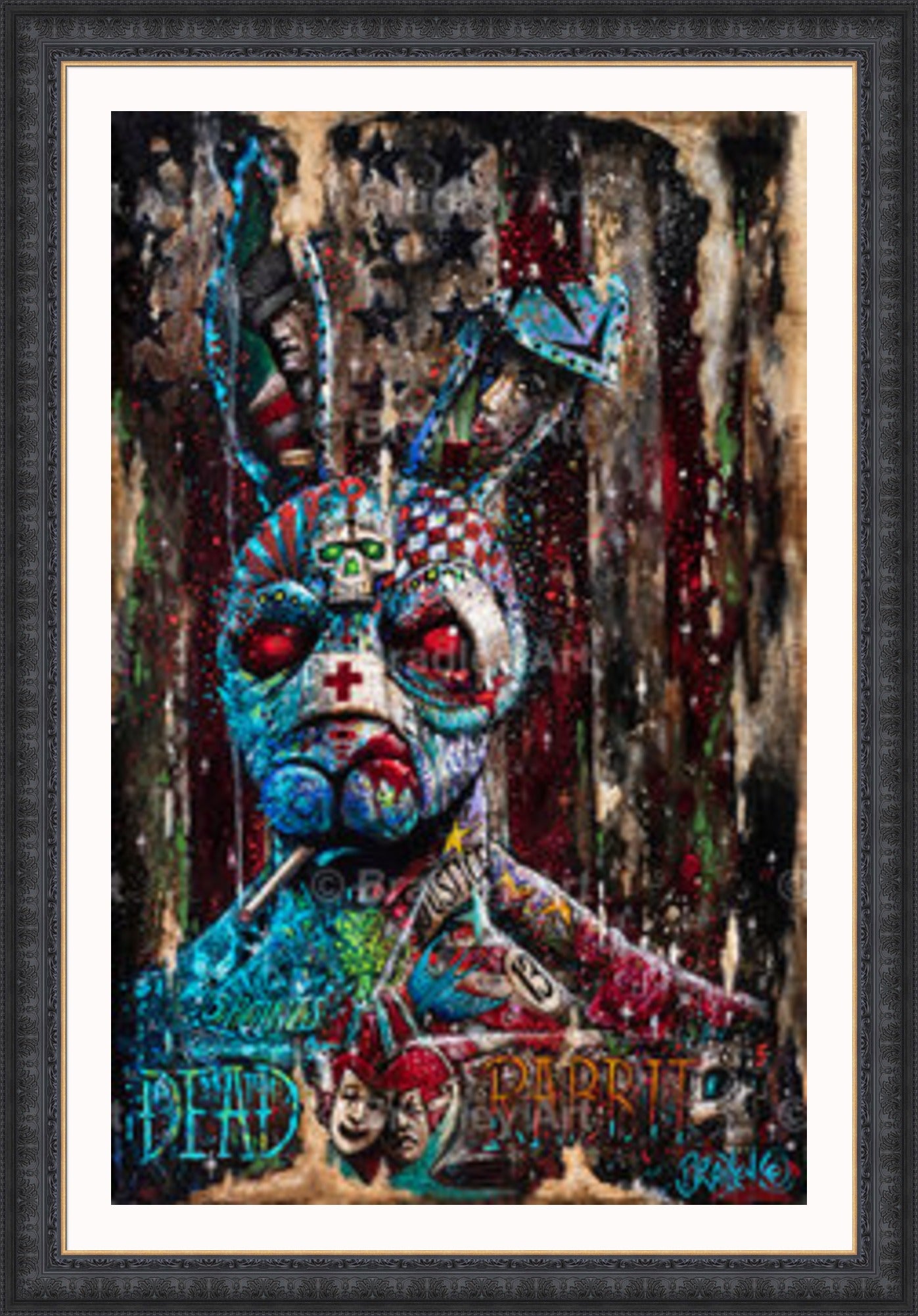 "The Dead Rabbit" HE Canvas