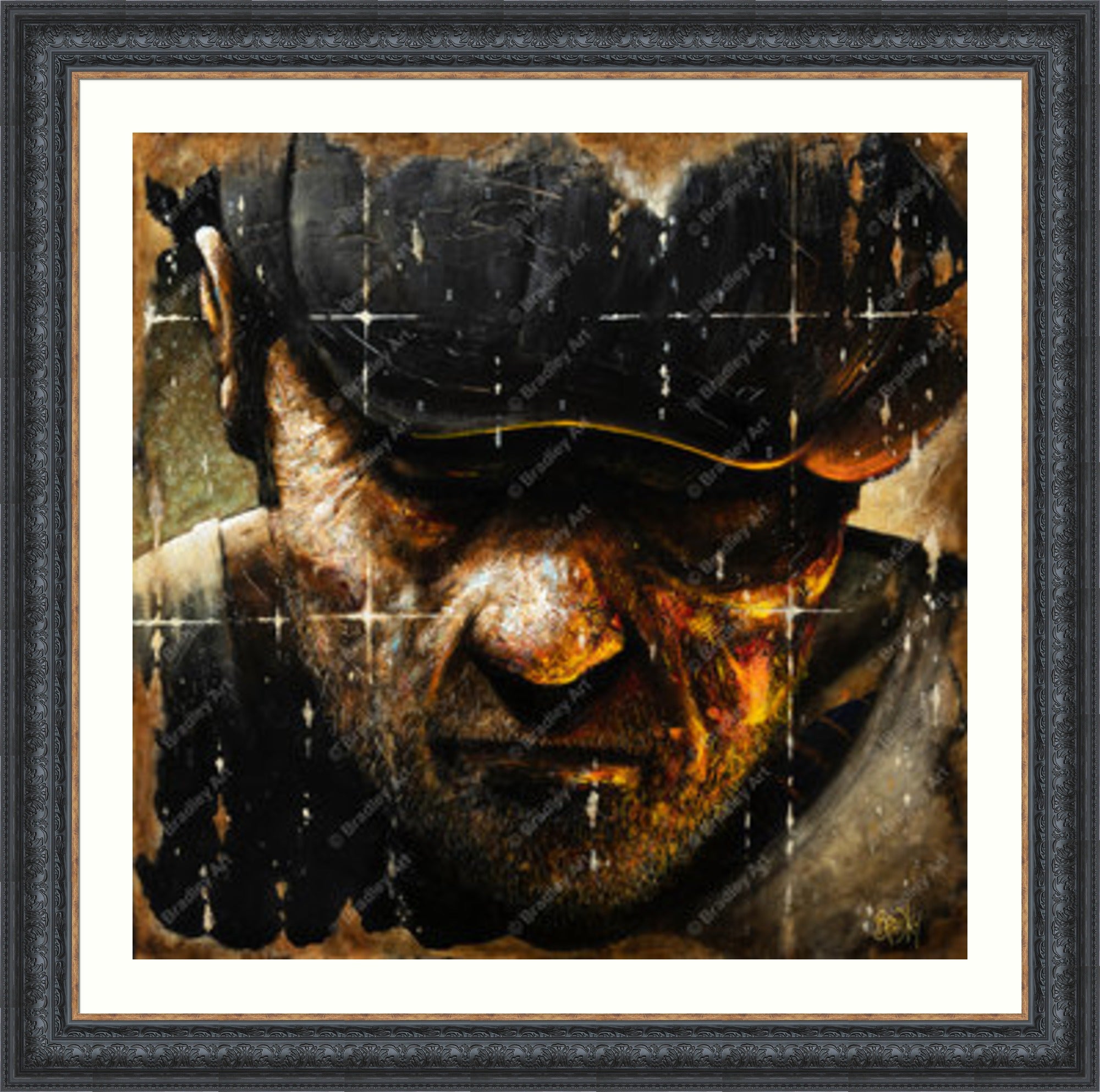 "Fireside" Canvas