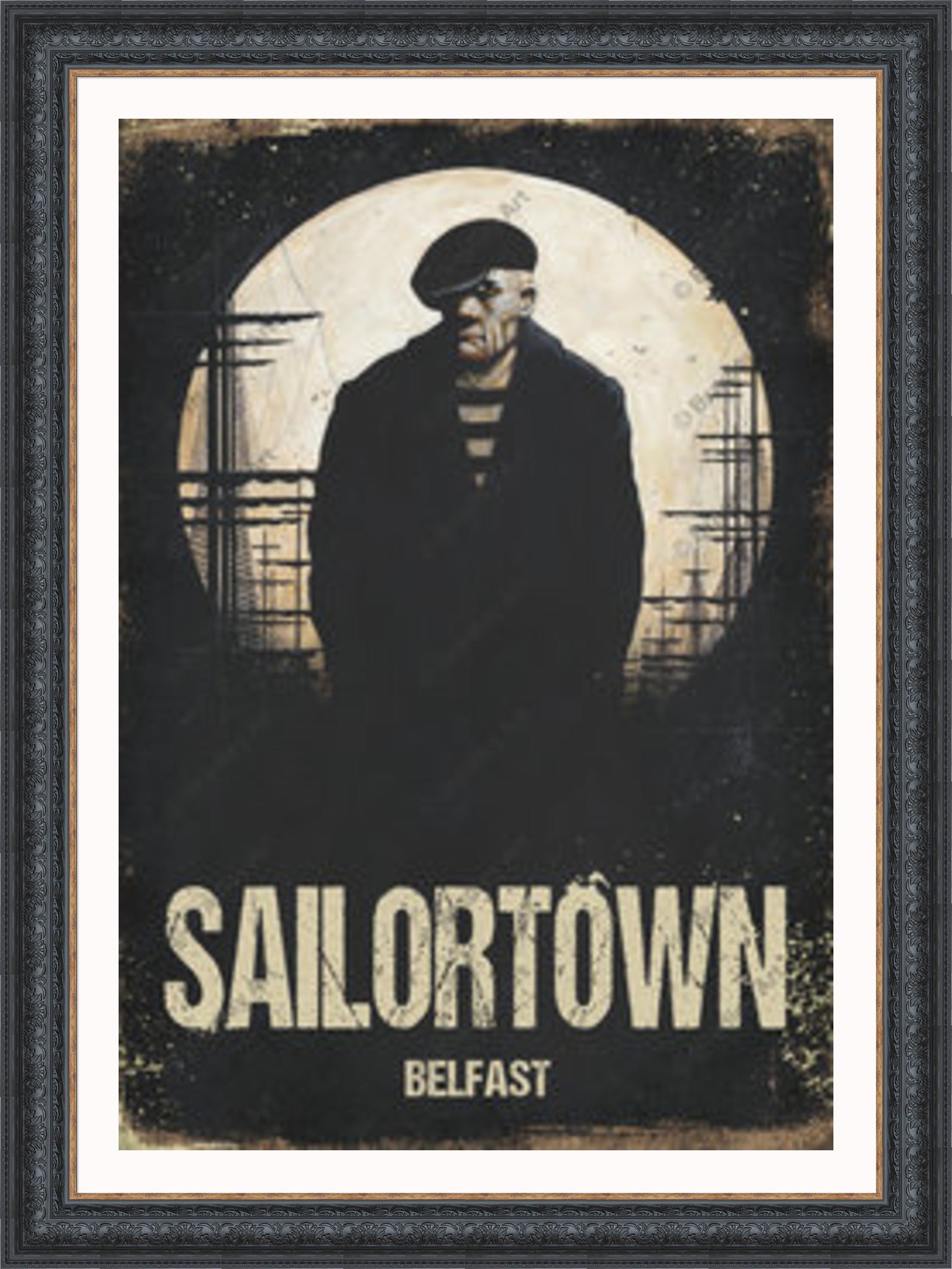 "Sailortown Belfast" HE Canvas