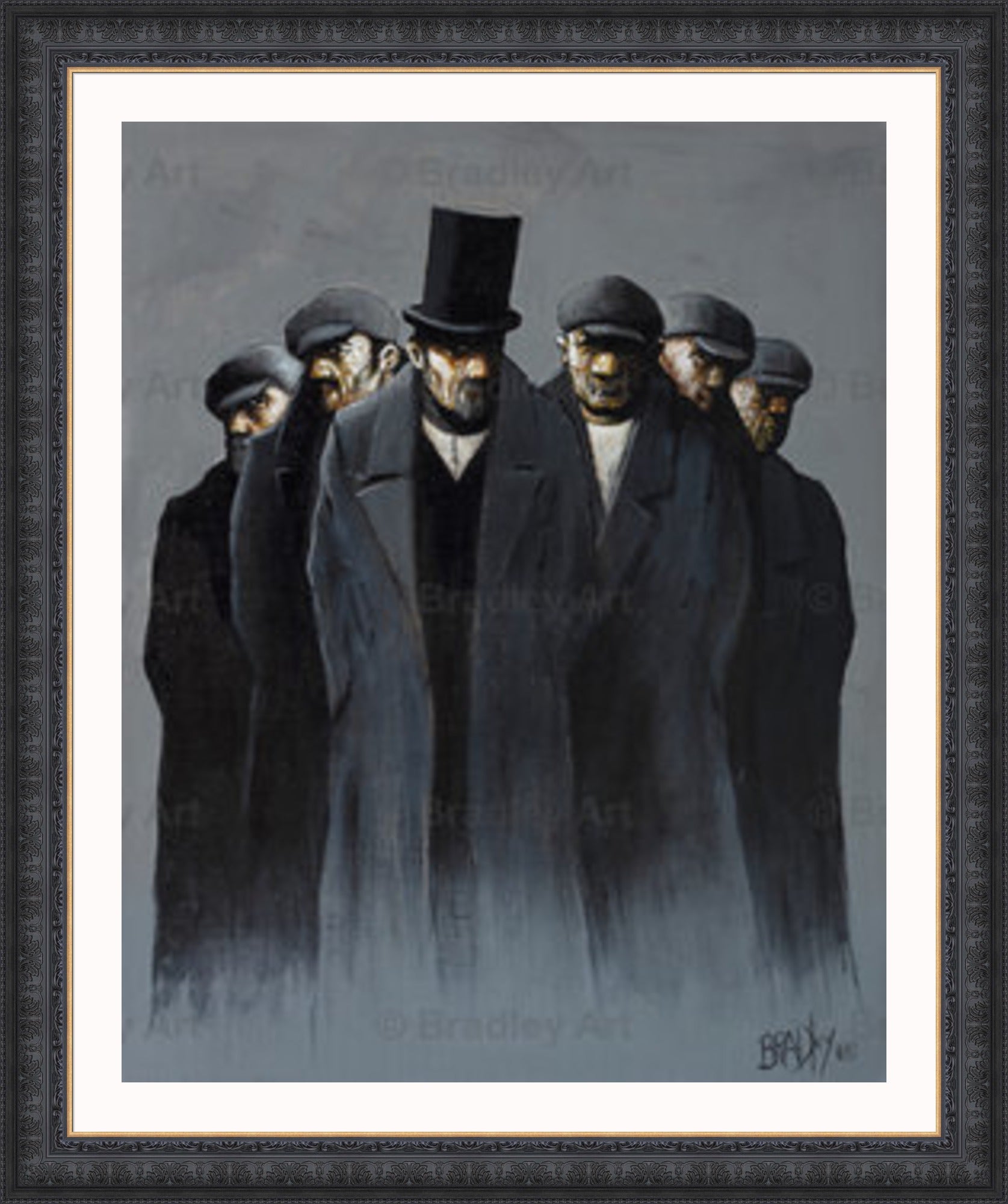 "Men of Business" HE Canvas