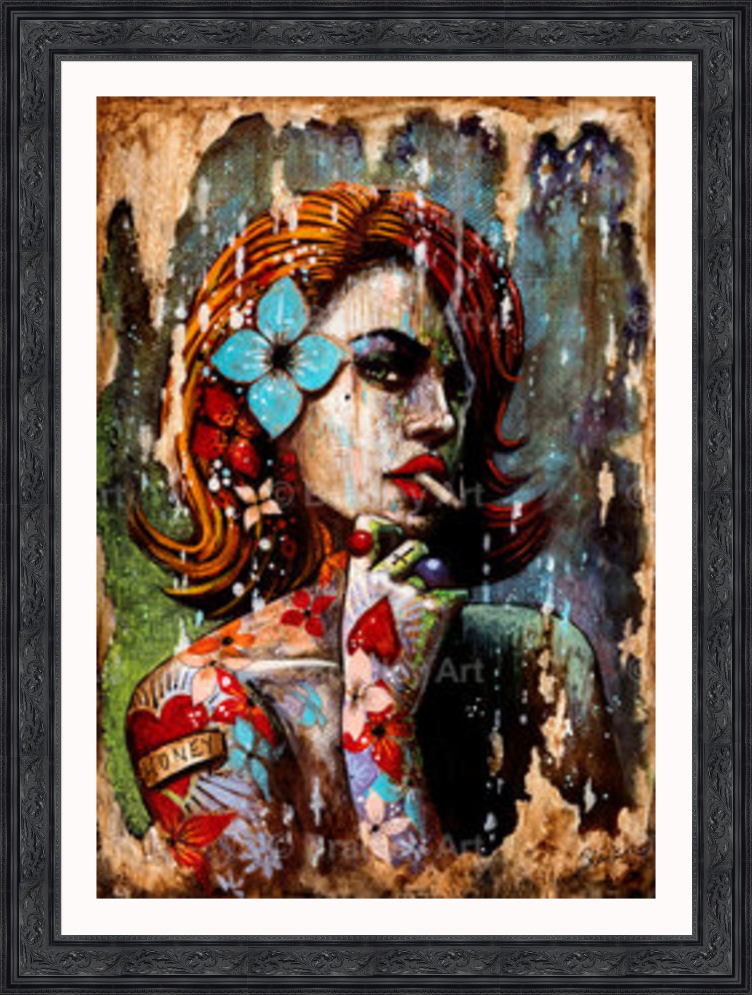 "Honey" Canvas