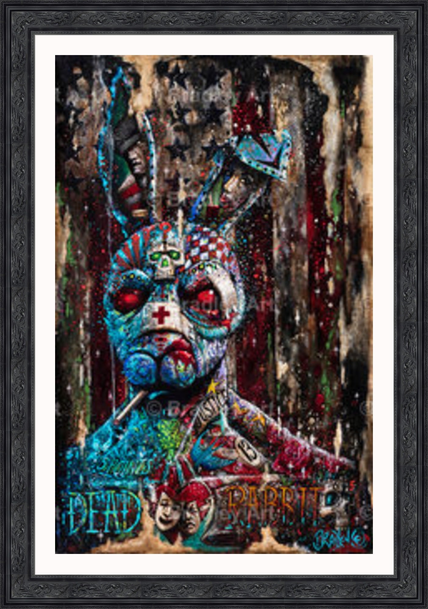 "The Dead Rabbit" HE Canvas