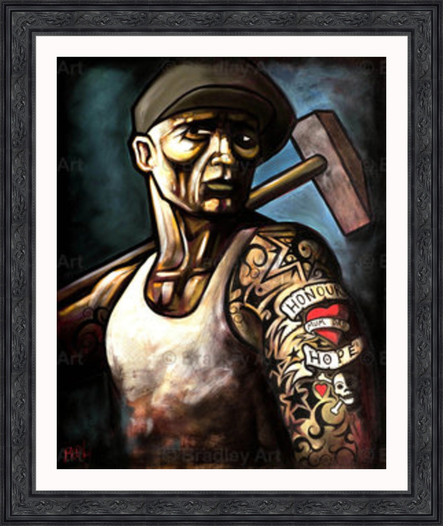 "Honour and Hope" HE Canvas