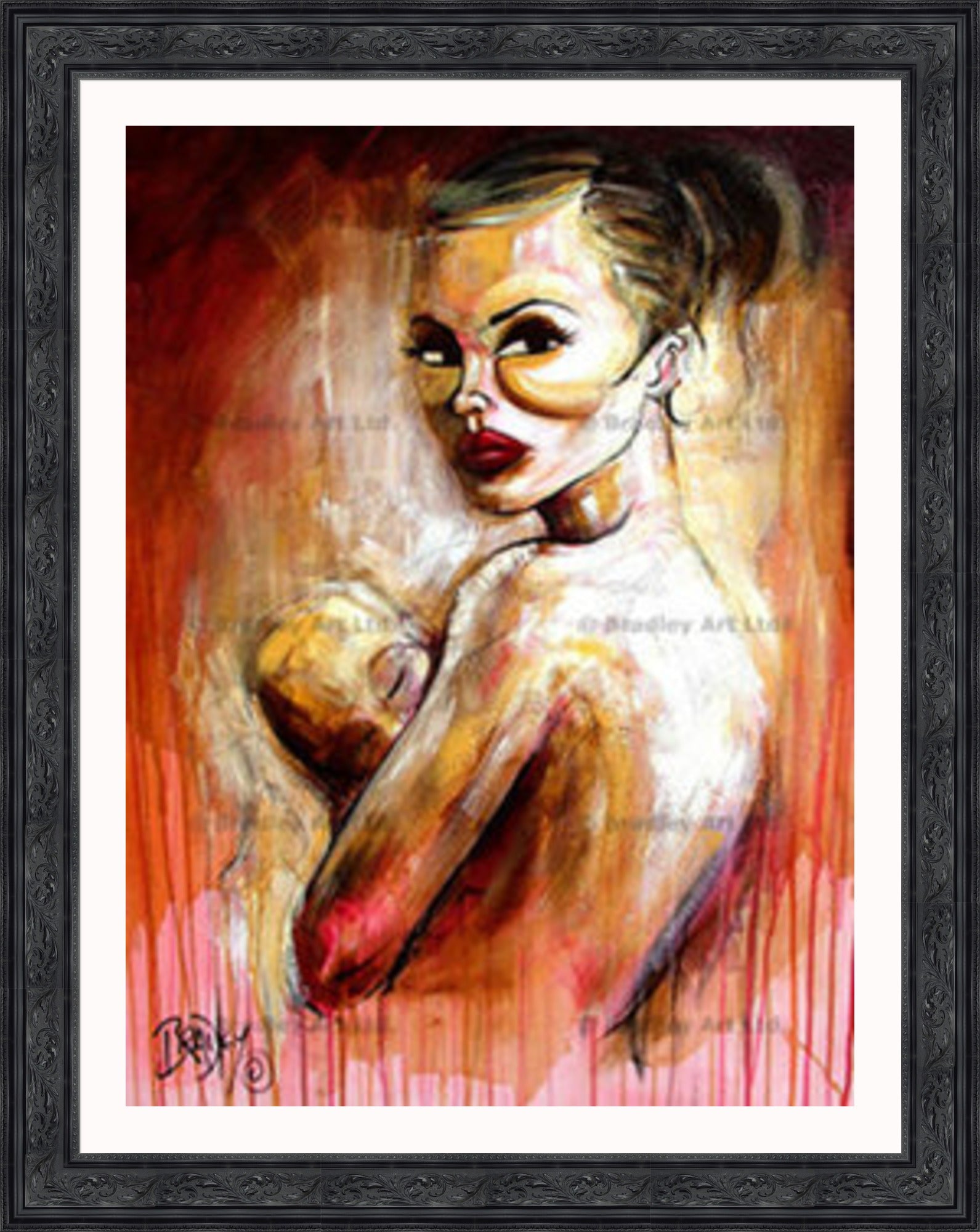 "Mother and Child" Canvas