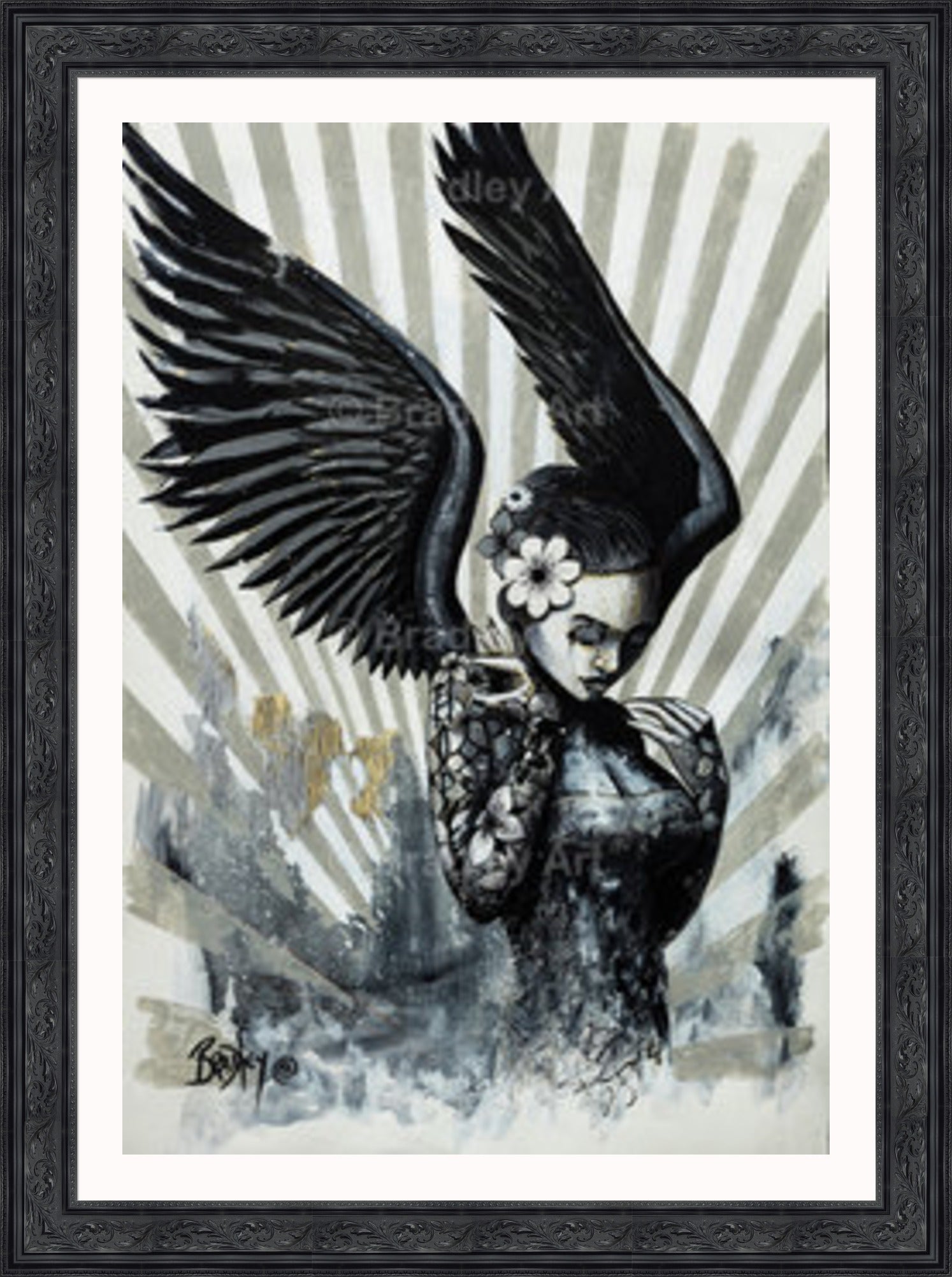 "My Angel II" HE Canvas