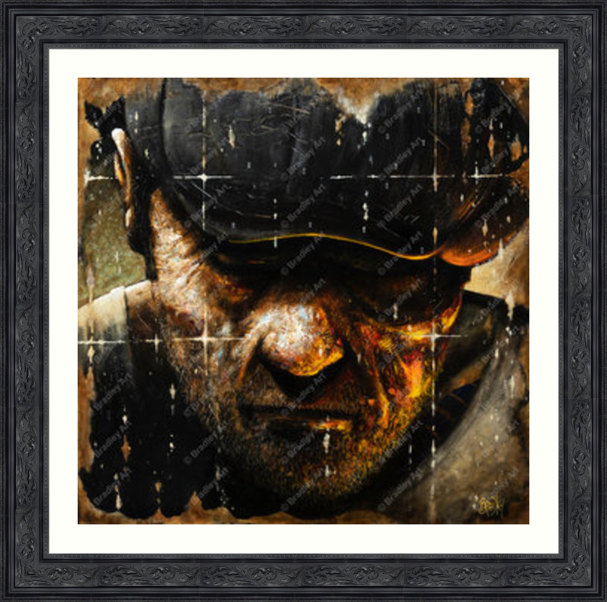 "Fireside" Canvas