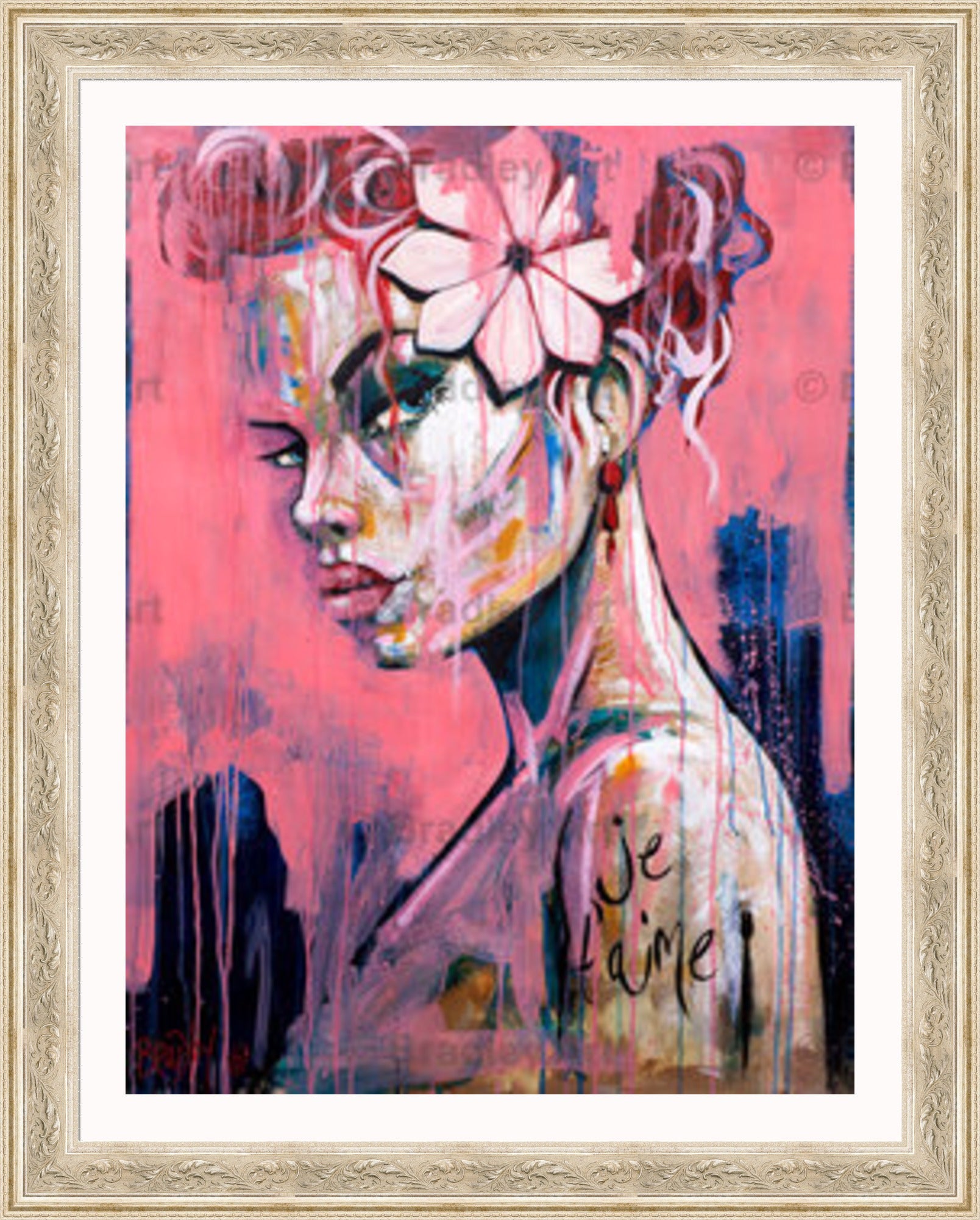 "Je T'aime" HE Canvas