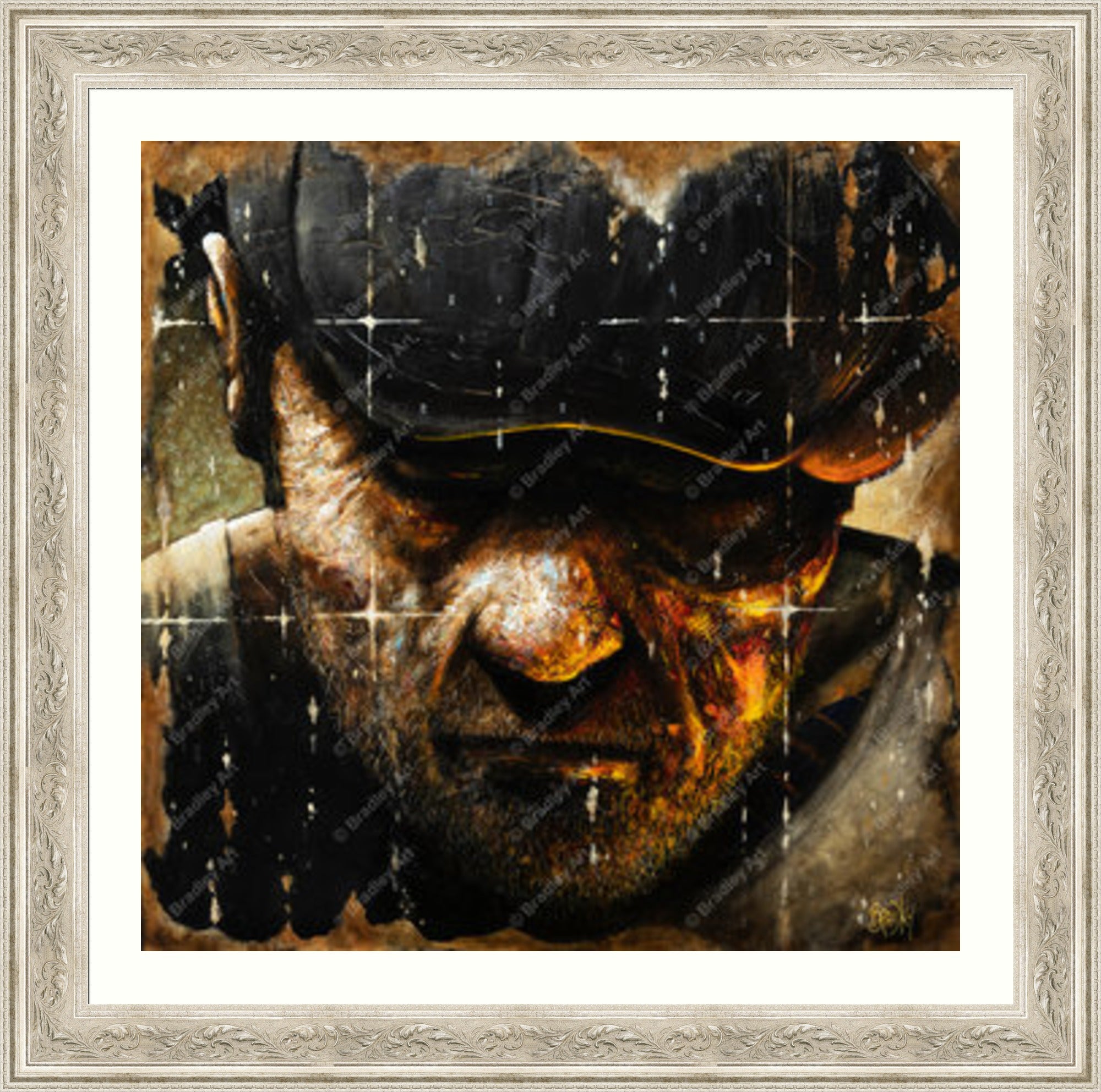 "Fireside" Canvas
