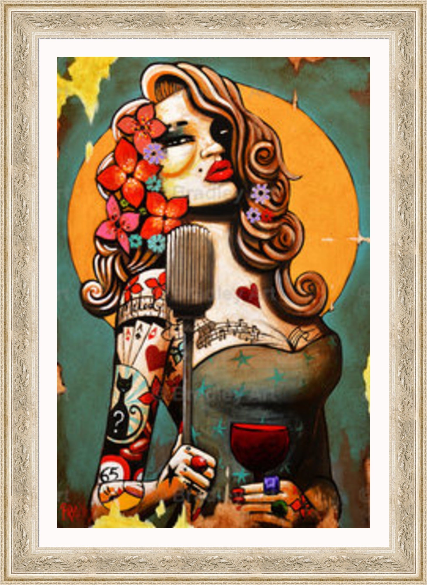 "Melody" Canvas