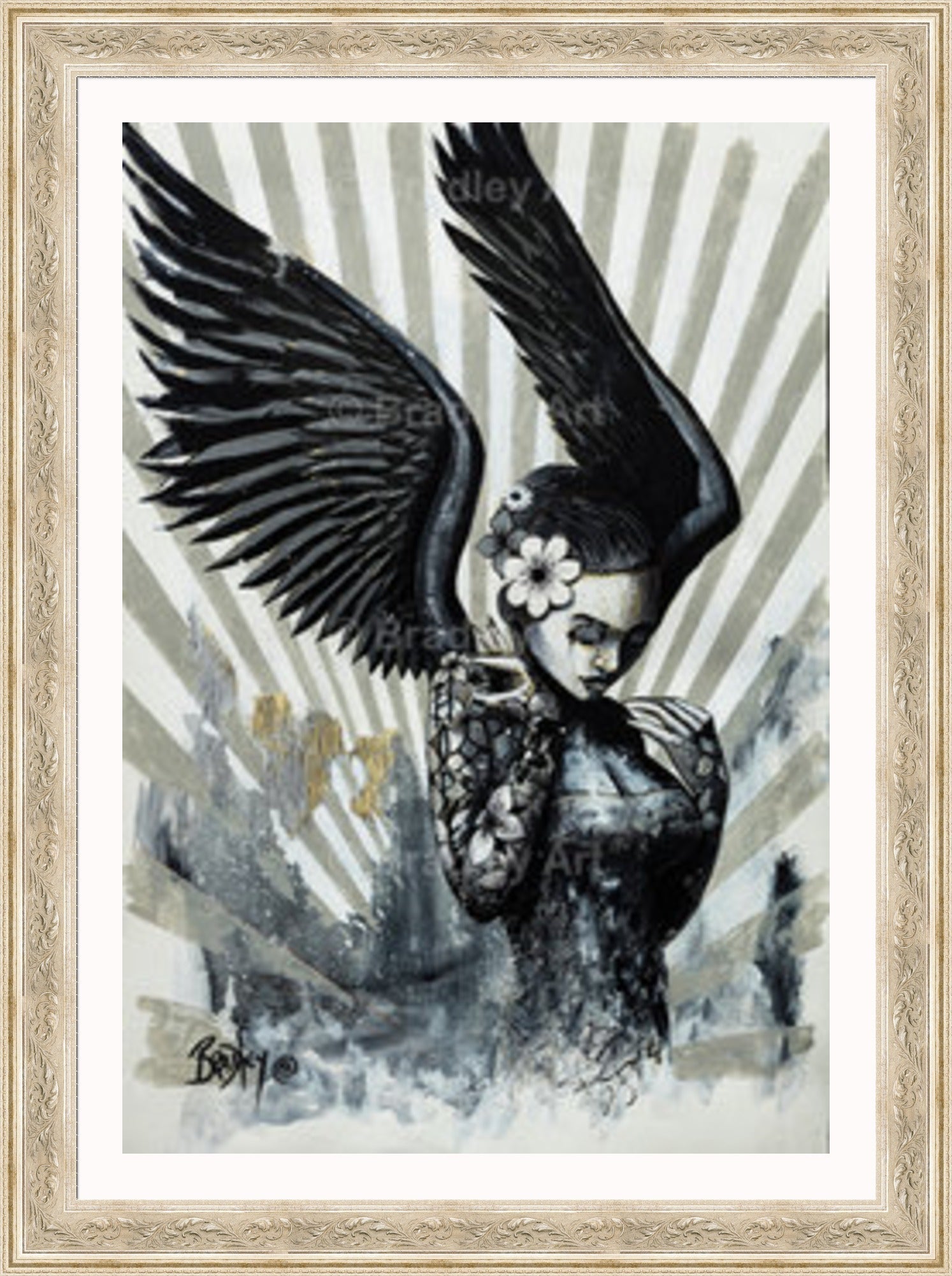 "My Angel II" HE Canvas