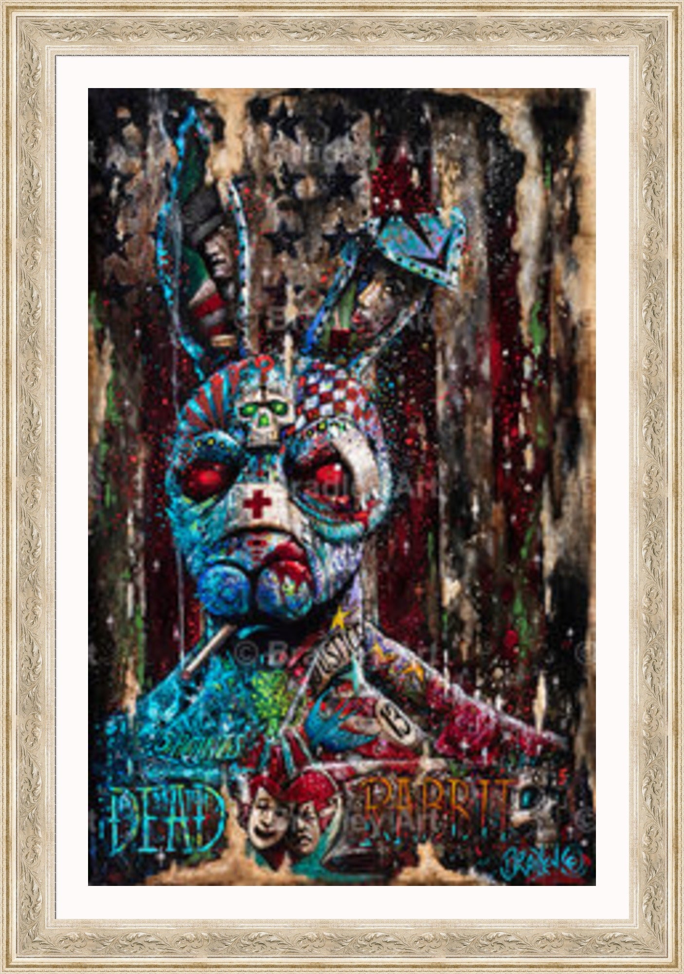 "The Dead Rabbit" HE Canvas