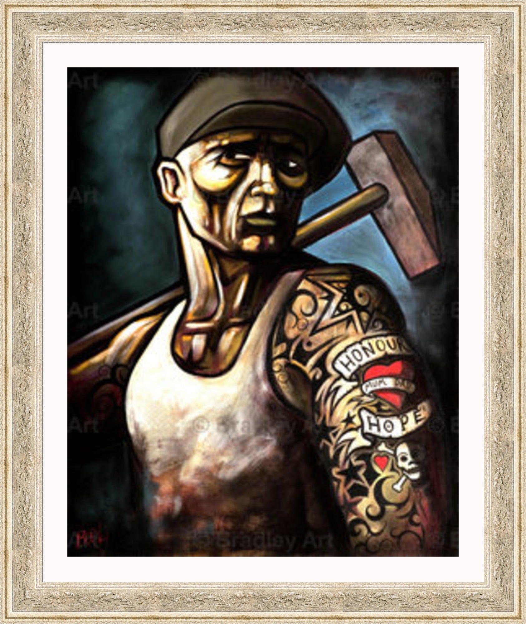 "Honour and Hope" HE Canvas