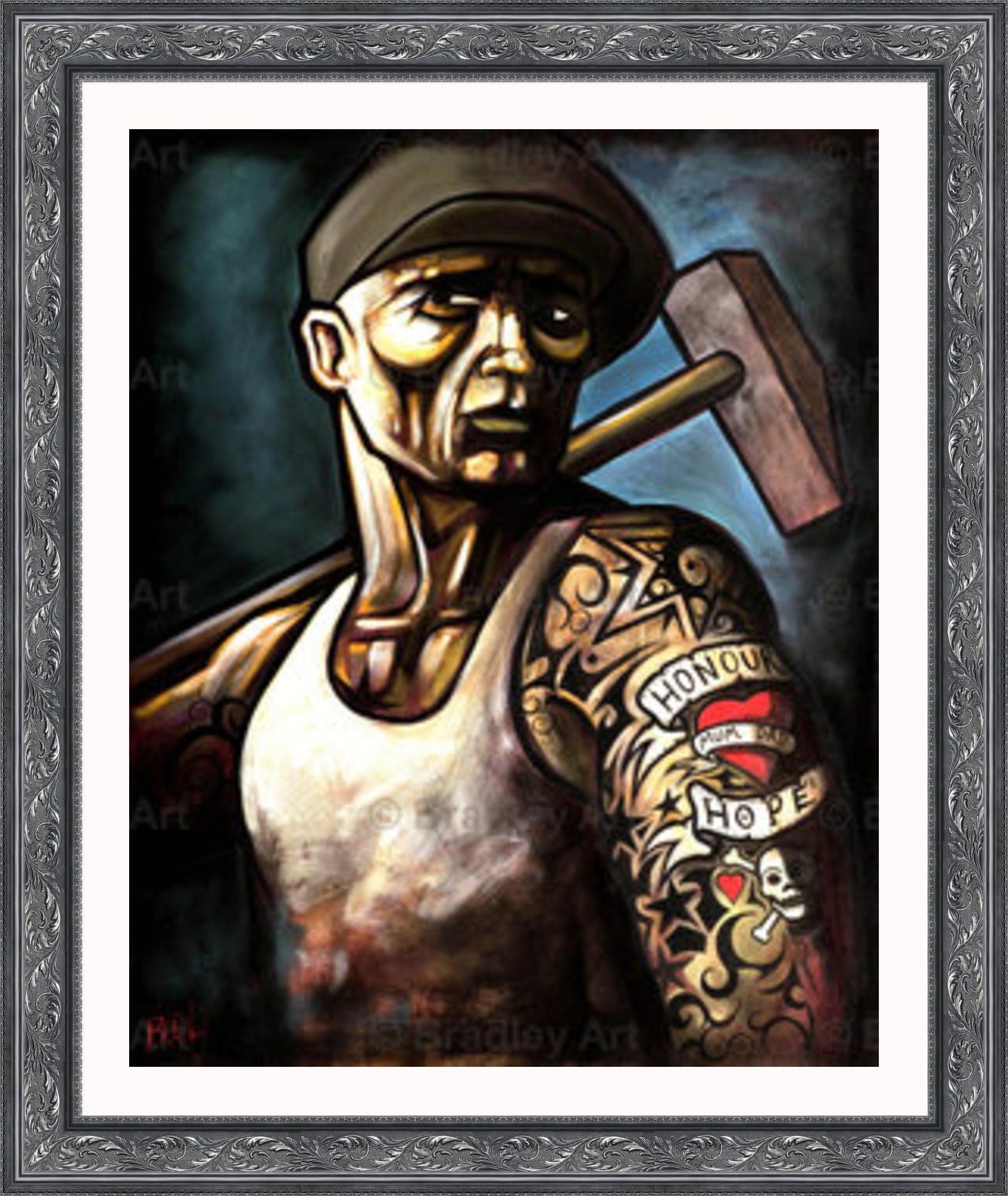 "Honour and Hope" HE Canvas