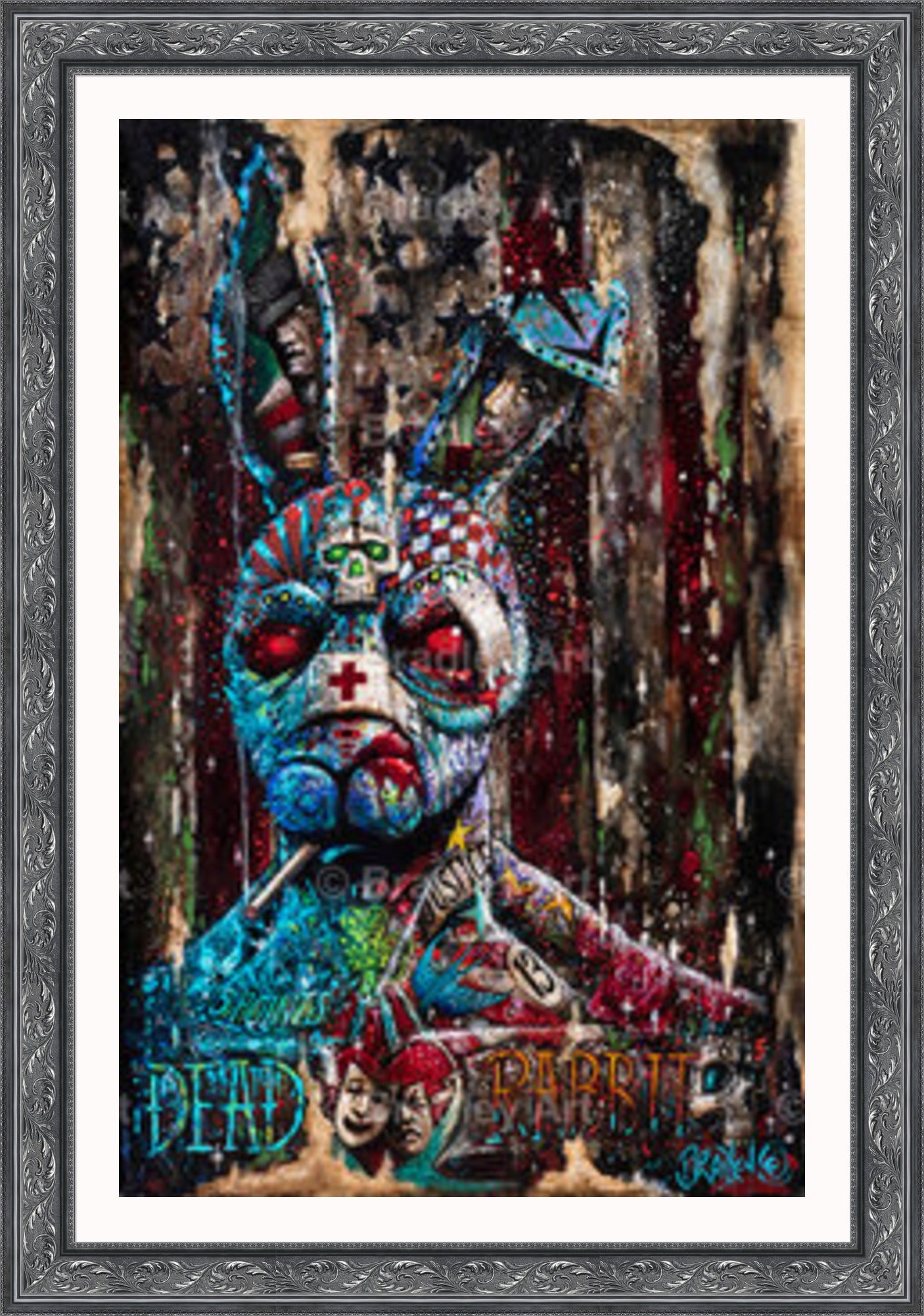 "The Dead Rabbit" HE Canvas