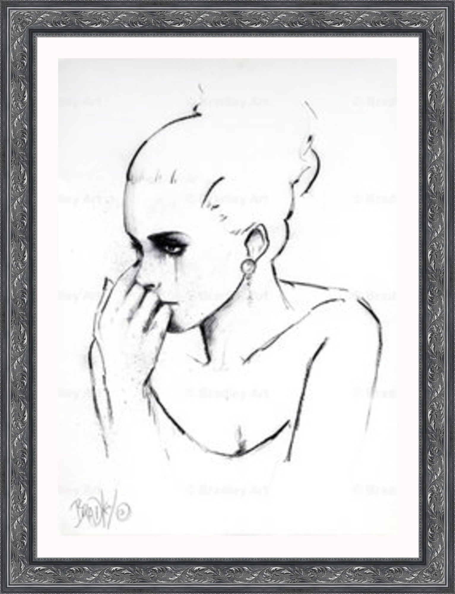 "Thoughts" Canvas