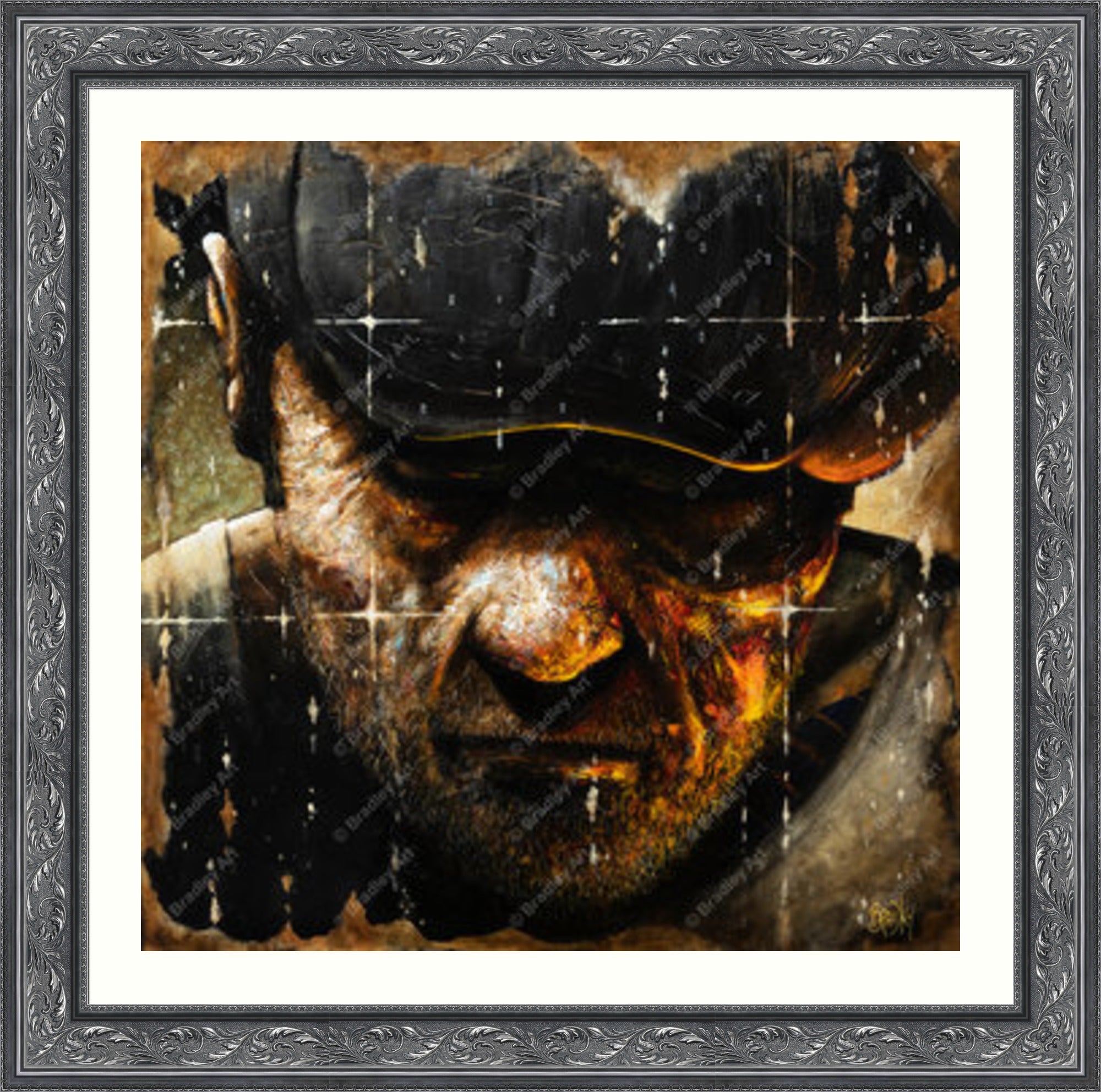 "Fireside" Canvas