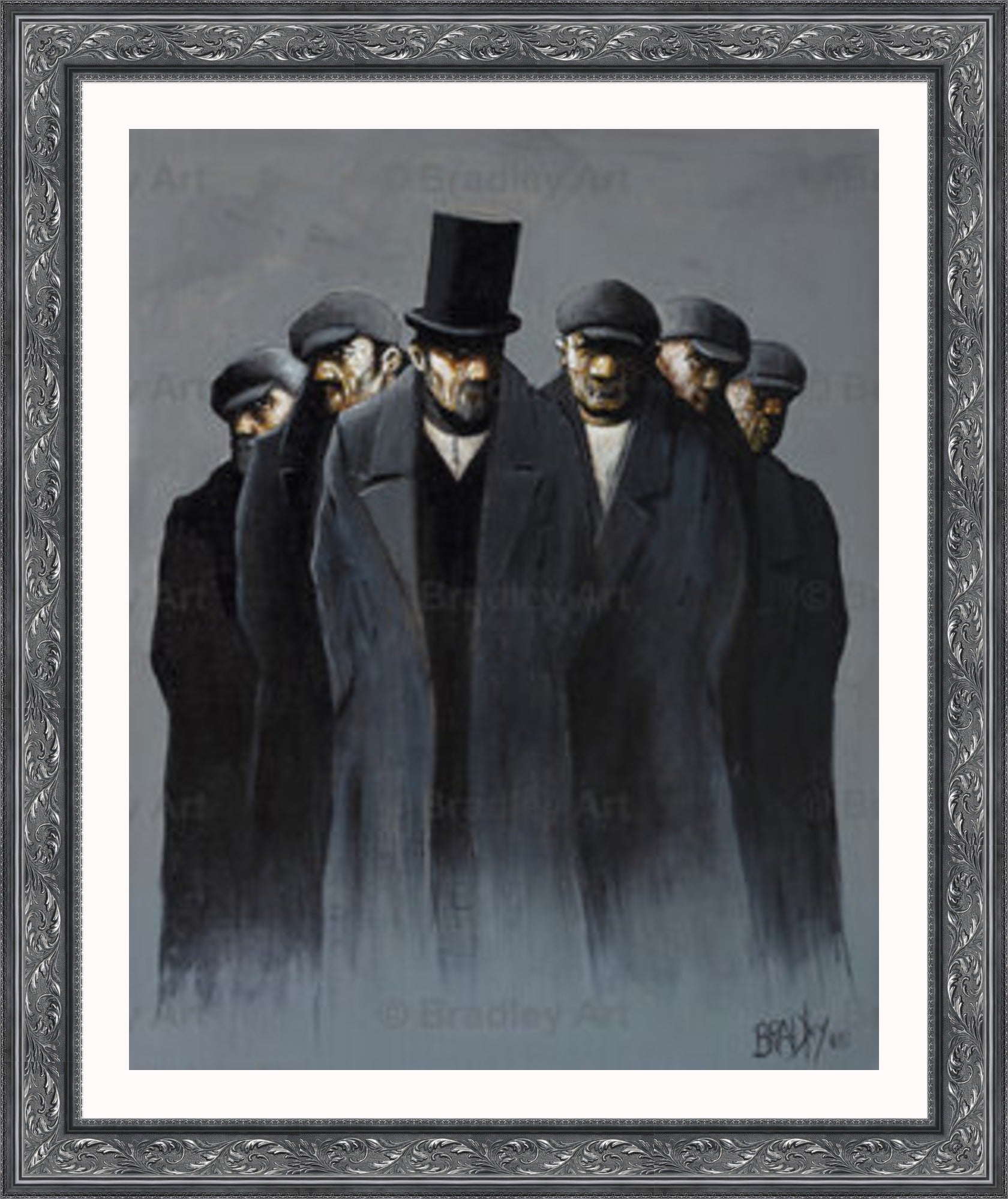 "Men of Business" HE Canvas
