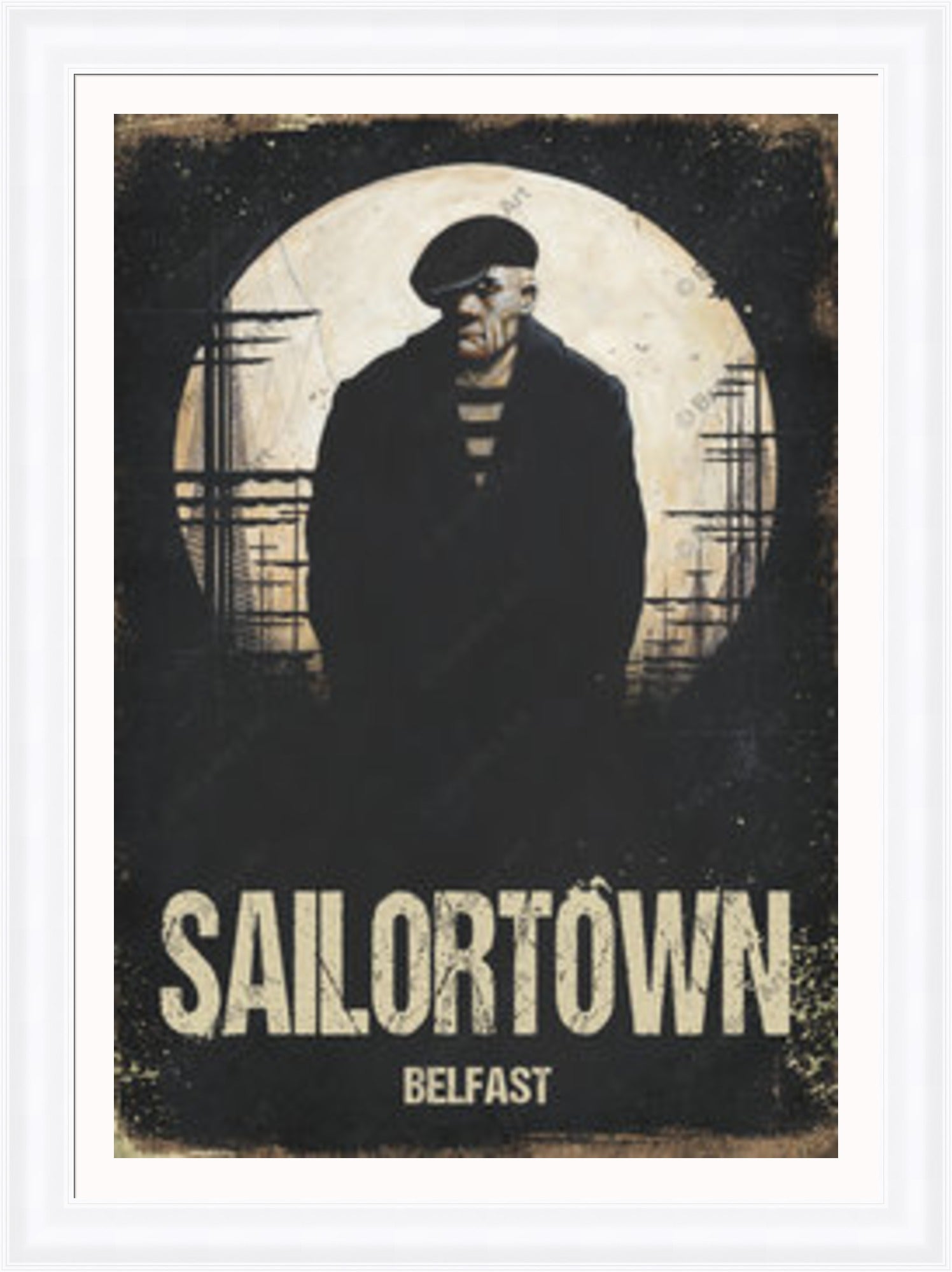 "Sailortown Belfast" Canvas